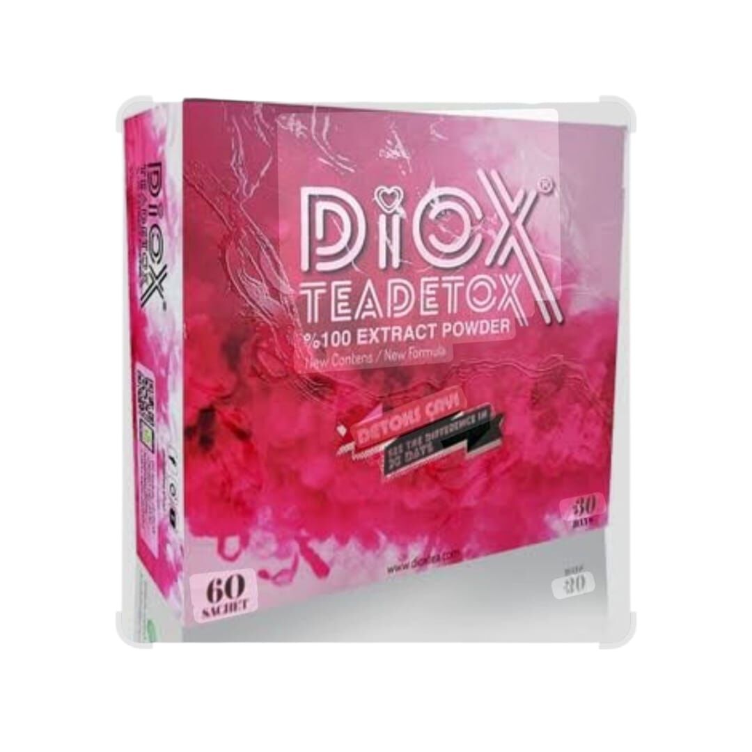 Diox Tea 60'lı Detoks Çayı 1 Aylık Detox Paketi