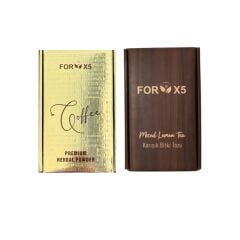 FORX5 Coffee & Limon Aromalı Karışık Bitki Çayı Set