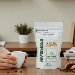 Glox Tea Glox Coffee Bromelain Ekstraktı Hindiba Coffe 30 Günlük